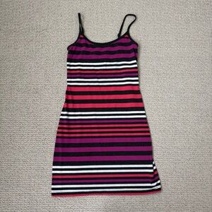 Striped Sleeveless Dress